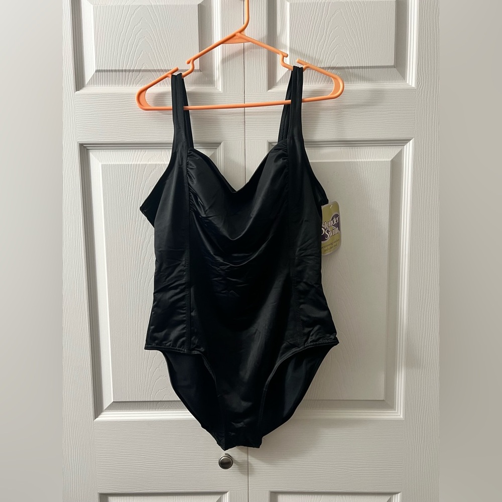 Womens Black One Piece Swimsuit